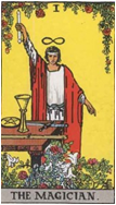 魔術師 THE MAGICIANのカードの意味と詳細