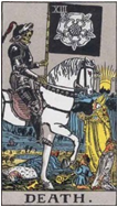 死神 DEATHのカードの意味と詳細